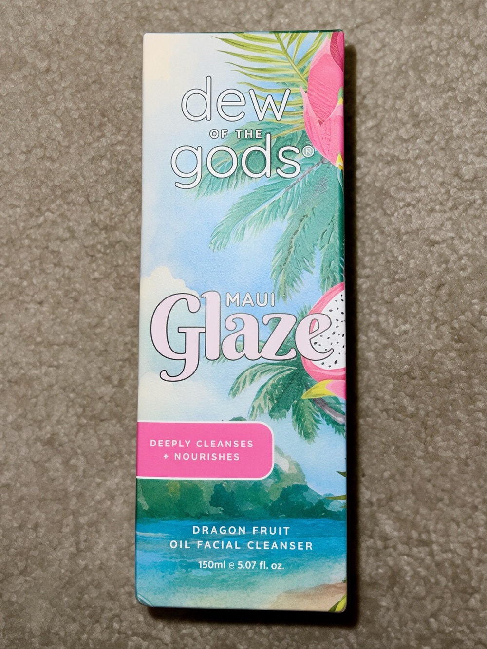 Dew Of The Gods - Maui Glaze Dragon Fruit Oil Facial Cleanser